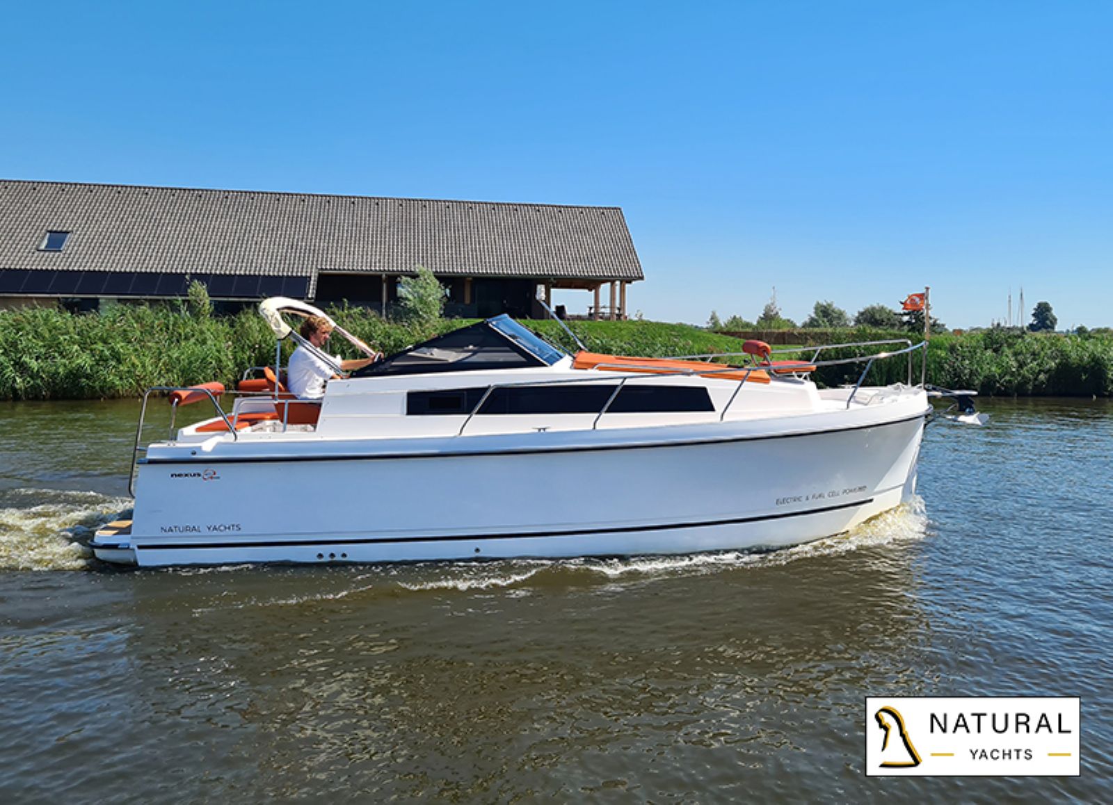 varen met een motorboot engels